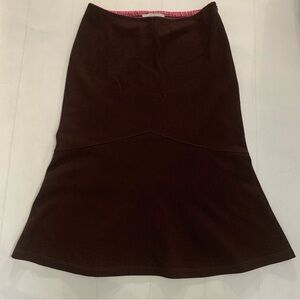 Missoni Wool Blend Burgundy Skirt Size Medium